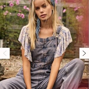 Free People Ziggy Overalls